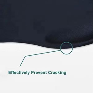 Promo Wholesale Business Gift Pu Non-Slip Custom <b>Ergonomic</b> Print Logo Mousepad With Wrist Support <b>Pad</b> <b>Mouse</b> - Product Image 4