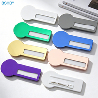 Placa de Identificación de Plástico ABS Personalizable y Reutilizable, con Ventana Deslizable, Pin para Empleados, Etiqueta de Nombre Reemplazable para Servicios de Catering