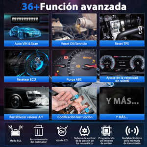 ANCLE MT700 OBD2 Scanner Gratis Ongkir Layar Sentuh Android 7 Sistem Lengkap 35+ Fungsi Reset Oli untuk Diagnostik USA EU - Product Image 4