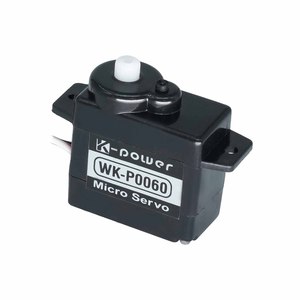 Kpower P0060 Mini Robot de Plástico con Engranajes, Pequeño Avión RC de Espuma con Motor Sin Núcleo de 6g - Product Image 1