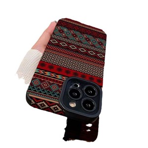 Custodia Protettiva in Silicone con Motivo Vintage in Iuta Colorata per <span class=keywords><strong>Fotocamera</strong></span>, per <span class=keywords><strong>iPhone</strong></span> 17 16 15 14 13 12 <span class=keywords><strong>11</strong></span> <span class=keywords><strong>Pro</strong></span> <span class=keywords><strong>Max</strong></span> XR XS 7 8Plus - Product Image 5