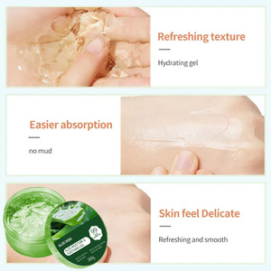 <span class=keywords><strong>Gel</strong></span> rafraîchissant pour le visage à l'<span class=keywords><strong>aloe</strong></span> <span class=keywords><strong>vera</strong></span> pur hydratation instantanée et soulagement apaisant pour les peaux sensibles et irritées par les coups de soleil - Product Image 6