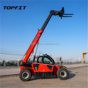 Cargador Telescópico de Alto Rendimiento TOPFIT para Obras de Construcción, Manipulador Telescópico, Montacargas con Brazo Telescópico - Product Image 5