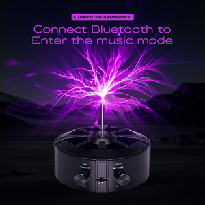 IBN Creative Science Experiment - Bobina Táctil <span class=keywords><strong>de</strong></span> Descarga <span class=keywords><strong>El</strong></span>éctrica Magnética Artificial con Bluetooth y Música, Regalo Transfronterizo Tesla - Product Image 3