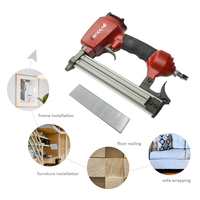WISDOM Outils électriques professionnels Agrafeuse pneumatique F30 Agrafeuses pneumatiques sans fil Pistolet à clous