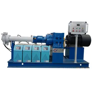 Professional Manufacturer 150mm EPDM Vacuum Cold Feed Rubber Extruder Machine