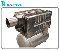 Offre Spéciale ferme avicole H type couche cage élever serre chauffage automatique diesel mazout machine de chauffage