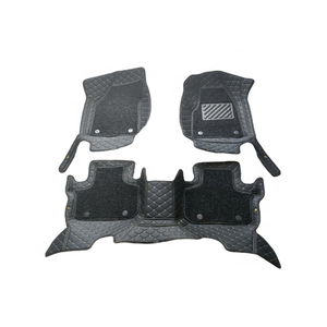 Alfombrillas de Coche 3D de Cuero Autobridge Premium RHD, Alfombrillas de Coche 7D para Hyundai Santa Fe 2024 - Product Image 1