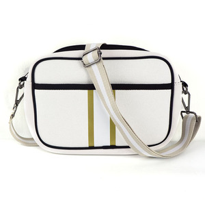 Sac à bandoulière unisexe pour femmes, nouveau style de sacoches en néoprène à fermeture éclair personnalisée pour appareil photo de luxe de styliste pour hommes - Product Image 2