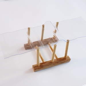 Modern Industrial Polycarbonate Clear Corrugated Roofing Panels Wavy Sunlight Transparent <strong>Plastic</strong> Ceiling for Hotel <strong>Roofs</strong> - Product Image 5