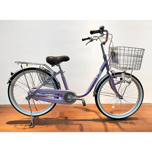 <span class=keywords><strong>Bicicleta</strong></span> Urbana para <span class=keywords><strong>Mujer</strong></span>, Venta de Fábrica, Cuadro de Acero con Suspensión Trasera, 22/24 Pulgadas, 7 Velocidades, Asiento Confortable - Product Image 2