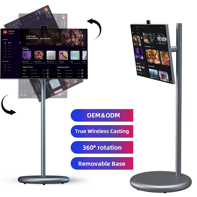 OFD Android 15 Smart TV 21.5" IPS Touch Screen LED Backlit Full HD 1080p 60Hz USB Type-C Smart Tv Television Smart Tv