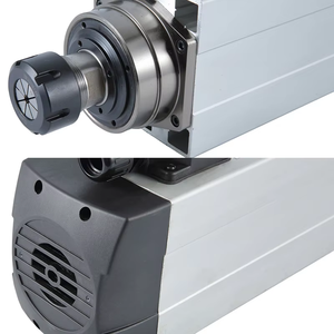 มอเตอร์แกนหมุน HQD ของแท้จากโรงงาน รุ่น ER20 3.5KW GDF53-18Z/3.5 ระบายความร้อนด้วยอากาศ 300HZ 18000RPM รูปทรงสี่เหลี่ยม MTC สำหรับเราเตอร์ HQD ของแท้จากโรงงาน - Product Image 5