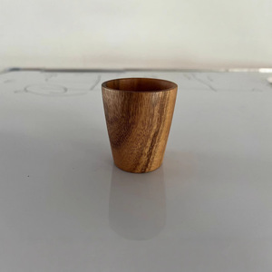 Bols en bois massif avec couvercles, tasses à thé et cuillères, ensemble pour le thé de l'après-midi, utilisation hôtelière, bol de service durable en bois d'acacia, bol à soupe de nouilles - Product Image 3