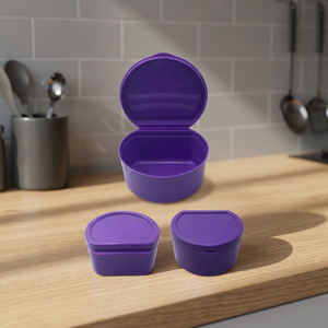 Boîte à prothèses dentaires en plastique durable, 1 pièce, pour une organisation et un rangement faciles - Product Image 2