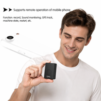 Petit appareil d'écoute espion minuscule microphone de traqueur GPS magnétique pour véhicules: application en temps réel et suivi Web, fonctionnalité de géo-clôture