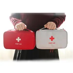 Obat luar ruangan, paket penyimpanan pertolongan portabel untuk perjalanan di rumah dengan peralatan pertolongan pertama