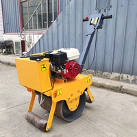 Rouleau compresseur manuel compact et abordable à tambour unique à vendre