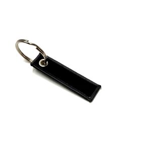 Custom Double Sided Woven Aviation Keychain Flight Tag Car Key Ring Promotional Keychains & Carabiners