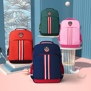 <span class=keywords><strong>Sac</strong></span> à <span class=keywords><strong>dos</strong></span> étanche pour fille et garçon, cartable de Style britannique pour élèves du primaire, nouvelle collection - Product Image 1