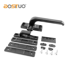 Prix de gros de poignée de fenêtre en aluminium poignée de porte coulissante tirer la sécurité 7 forme de rouleau poignée à battant pour le marché de l'Egypte et des EAU - Product Image 3