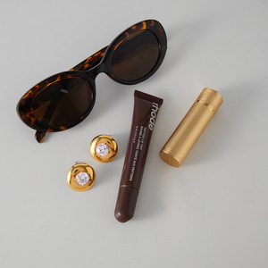 <b>Stud</b> Earrings Ball Shape Round Zircon Claw Setting <b>Titanium</b> Steel Everyday Wear - Product Image 4