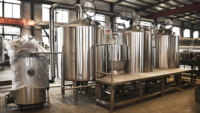 1000l Micro équipement de brassage équipement de bière brasserie système de brasserie de bière