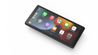 Kamera dasbor otomatis Android 8.1 HD IPS, kamera sentuh Carplay 4K kamera depan 1080P belakang rekaman Loop Bluetooth Audio kotak hitam