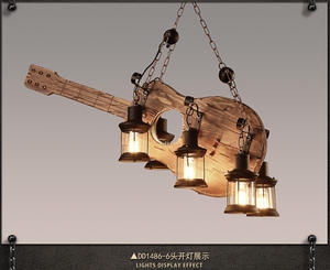 Bar rétro vent industriel pays pays <span class=keywords><strong>lustre</strong></span> en bois massif personalité <span class=keywords><strong>ancien</strong></span> bateau bois <span class=keywords><strong>Lustre</strong></span> corde De Chanvre Fer - Product Image 3