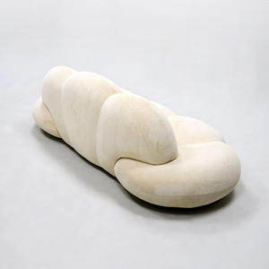 Canapé Nuage Moderne et Simple en Polaire d'Agneau, Ensemble de Canapés Modulaires Crème en Forme de Nuages, pour Salon, Direct Usine - Product Image 3