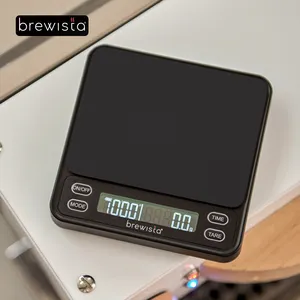 Портативные электронные весы для кофе, 2 кг, 0,1 г