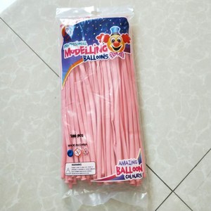 100pcs lattice Macarons magici palloncini lunghi forma animale festa compleanno pagliacci Baby Shower decorazione di cerimonia nuziale palloncino in lattice Twist - Product Image 6