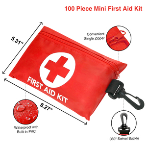 A la venta impermeable desechable Mini compacto promoción ECO Friendly botiquín de primeros auxilios bolsa de fútbol con suministros médicos <span class=keywords><strong>para</strong></span> niños - Product Image 5