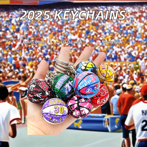 <span class=keywords><strong>2025</strong></span> New Arrival thiết kế PVC Silicone 3D Mini thể thao bóng <span class=keywords><strong>Keychain</strong></span> bán buôn la bàn <span class=keywords><strong>Keychain</strong></span> cho bóng chuyền bóng đá - Product Image 2