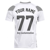 Maillots de football authentiques personnalisés en gros, respirants, fabriqués avec une technologie de découpe automatisée