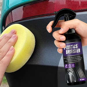 卸売 高品質 150ml プラスチック製 高光沢 車タイヤ ブラックシャインスプレー - Product Image 4