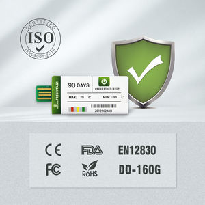 Registrador DE DATOS desechable LCD Registrador de temperatura USB para monitoreo de Alimentos/medicamentos - Product Image 3