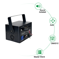 Igracelite 2W/3W/5W Projecteur Laser RGB d'animation pour scène, alimenté par batterie, DMX512 ILDA, pleine couleur, pour DJ, club, événement