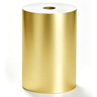 Rouleau d'étiquettes numériques jet d'encre en PET argent mat 80u, imperméable, avec film adhésif thermofusible, pour étiquettes de vin personnalisées Jinya, emballées sous film rétractable