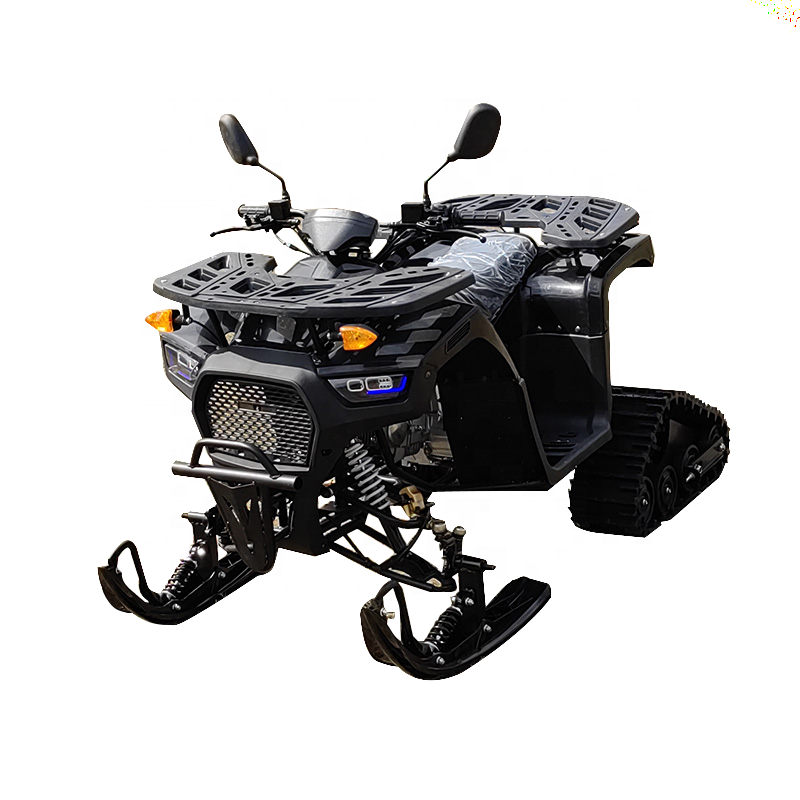 Горячая Распродажа 125cc ATV зимний снегоход утолщенные сани вездеходные лыжи на бензине Sonw ATV