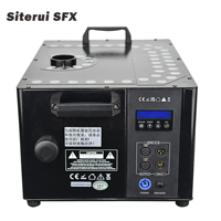 Machine à fumée à colonne métallique SITERUI 3000W DMX512 avec télécommande, LED RGB à sortie 15m pour festivals de musique, fêtes, concerts, scènes