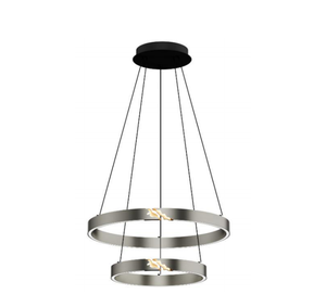 Lustres LED de couleur noir cristal, luminaire de plafond pour salle à manger, luminaires au-dessus de la table, lustres en cristal modernes - Product Image 1