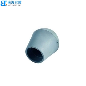 Embouts de <span class=keywords><strong>canne</strong></span> de marche pour la rééducation, <span class=keywords><strong>embout</strong></span> en caoutchouc à trois points d'appui, béquille grise en TPR durable et légère, charge maximale 75 kg - Product Image 2