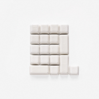 High Quality Customizable Digital Numeric Ceramic Keycaps for Cherry Mechanical Keyboards Custom Keypad & Keyboard