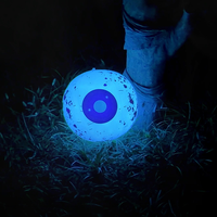 Décoration gonflable d'Halloween Richshining pour l'extérieur, citrouille et fantôme avec lumière LED pour jardin et fête