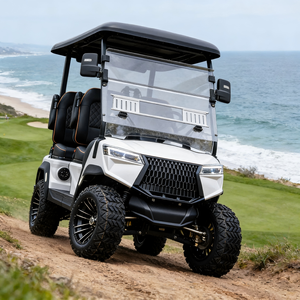 Voiturette de golf électrique 4 places, modèle 2026, design amélioré, pour transferts efficaces sur les terrains de golf et les routes non publiques - Product Image 1
