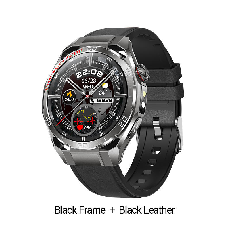 Black Frame  +  Black Leather