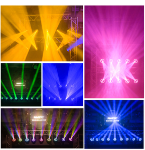 2026 年新款 IP65 防水镁合金 250w LED 模块光束摇头舞台灯，带 LED 环形灯，适用于户外大型 DJ 活动 - Product Image 3