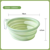 Bols pliables et rétractables en silicone écologique pour nourriture et eau pour chien – Accessoires pour animaux de compagnie