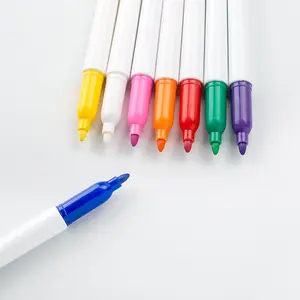 定制彩色可洗薄型湿擦粉笔板记号笔玻璃白色液体粉笔记号笔